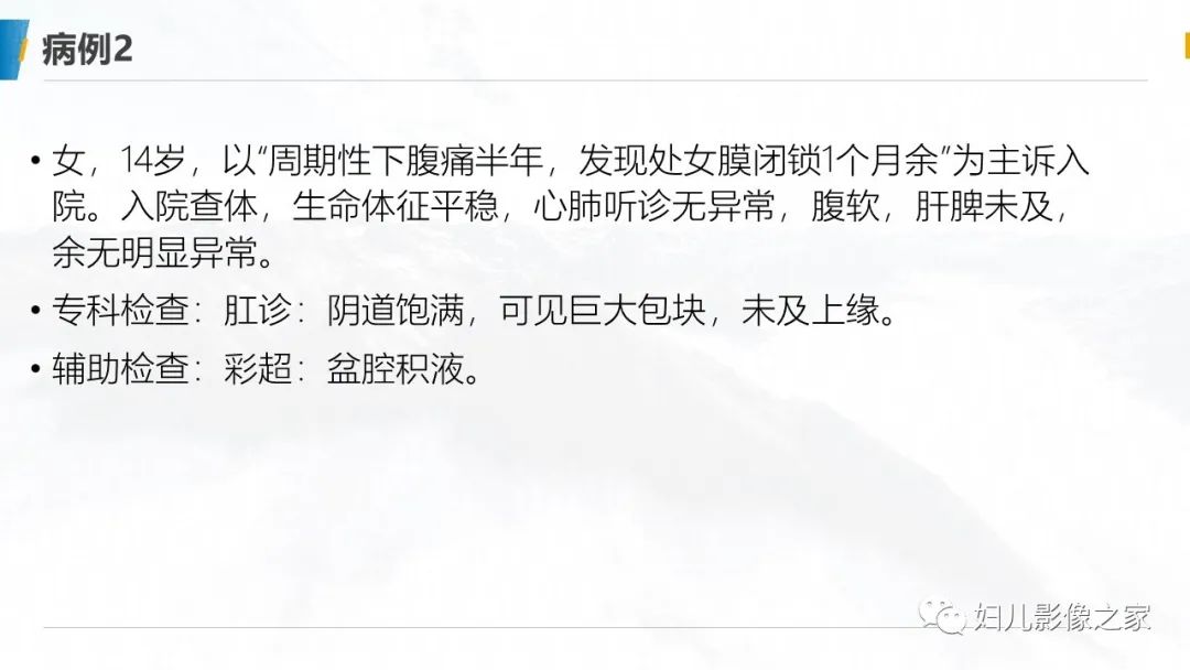 影像PPT - 【PPT】阴道积血3例诊断及鉴别诊断-5