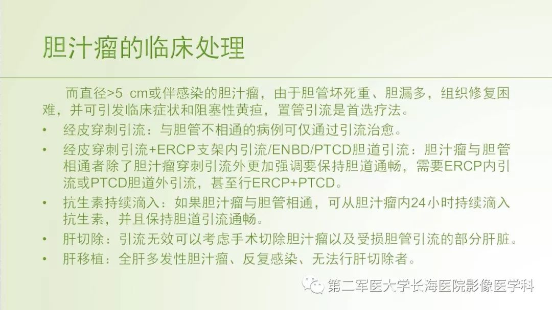 影像PPT - 【PPT】胆汁瘤的影像诊断与临床处理-19
