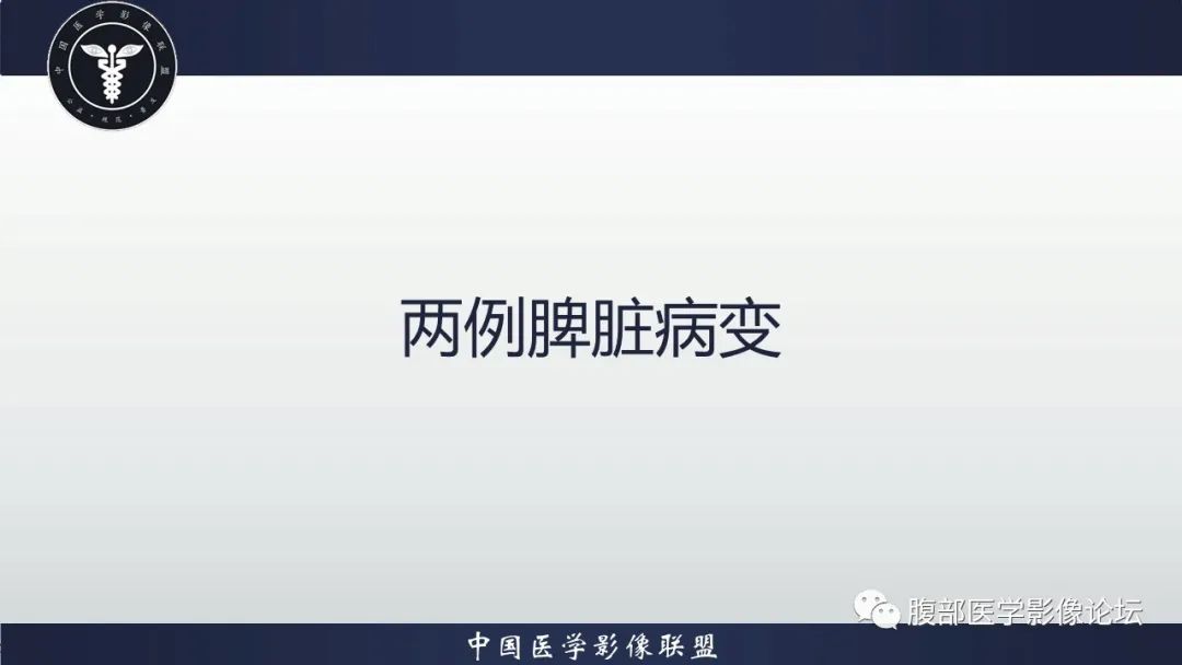 影像PPT - 【病例】脾脏窦岸细胞血管瘤2例影像诊断-2