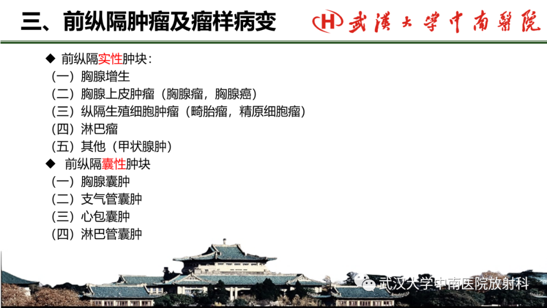 影像PPT - 【PPT】纵隔影像解剖、纵隔肿瘤定位及前纵隔肿瘤和瘤样病变-21