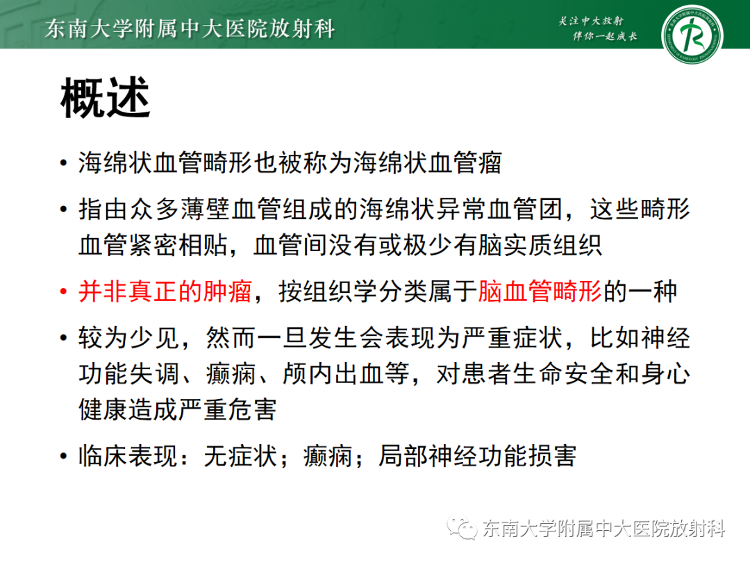 影像PPT - 【PPT】颅内海绵状血管畸形-6