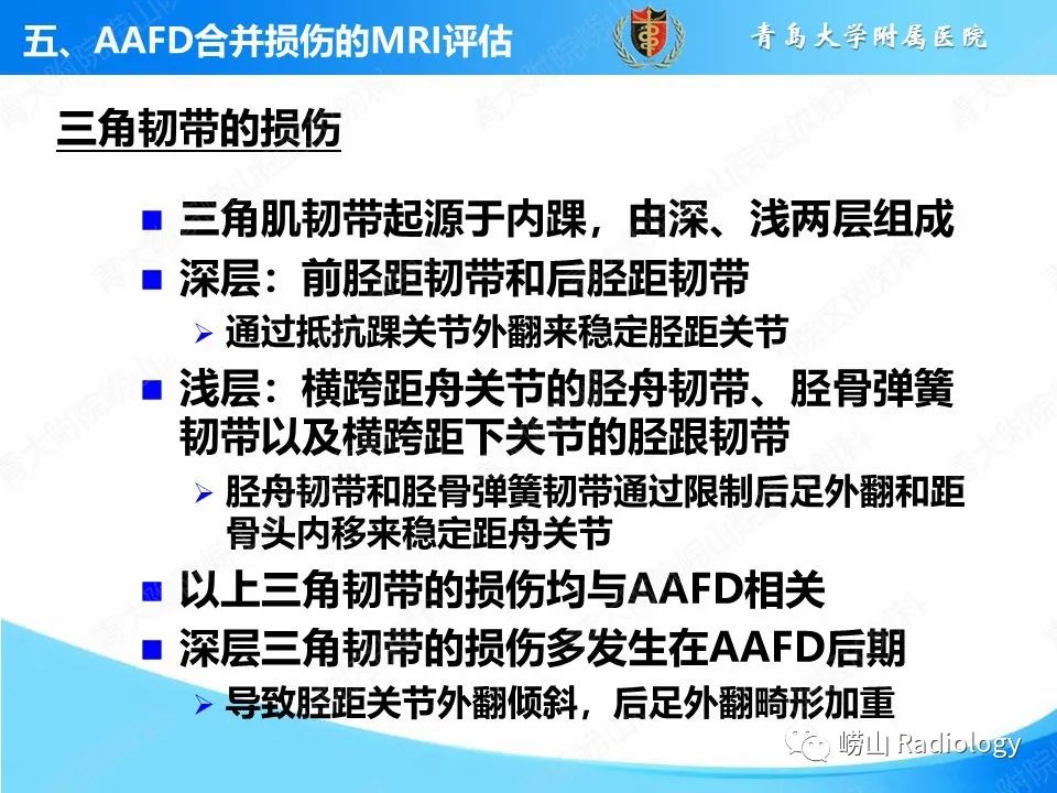 影像PPT - 【PPT】成人获得性扁平足（ AAFD ）及其相关损伤的影像诊断-40