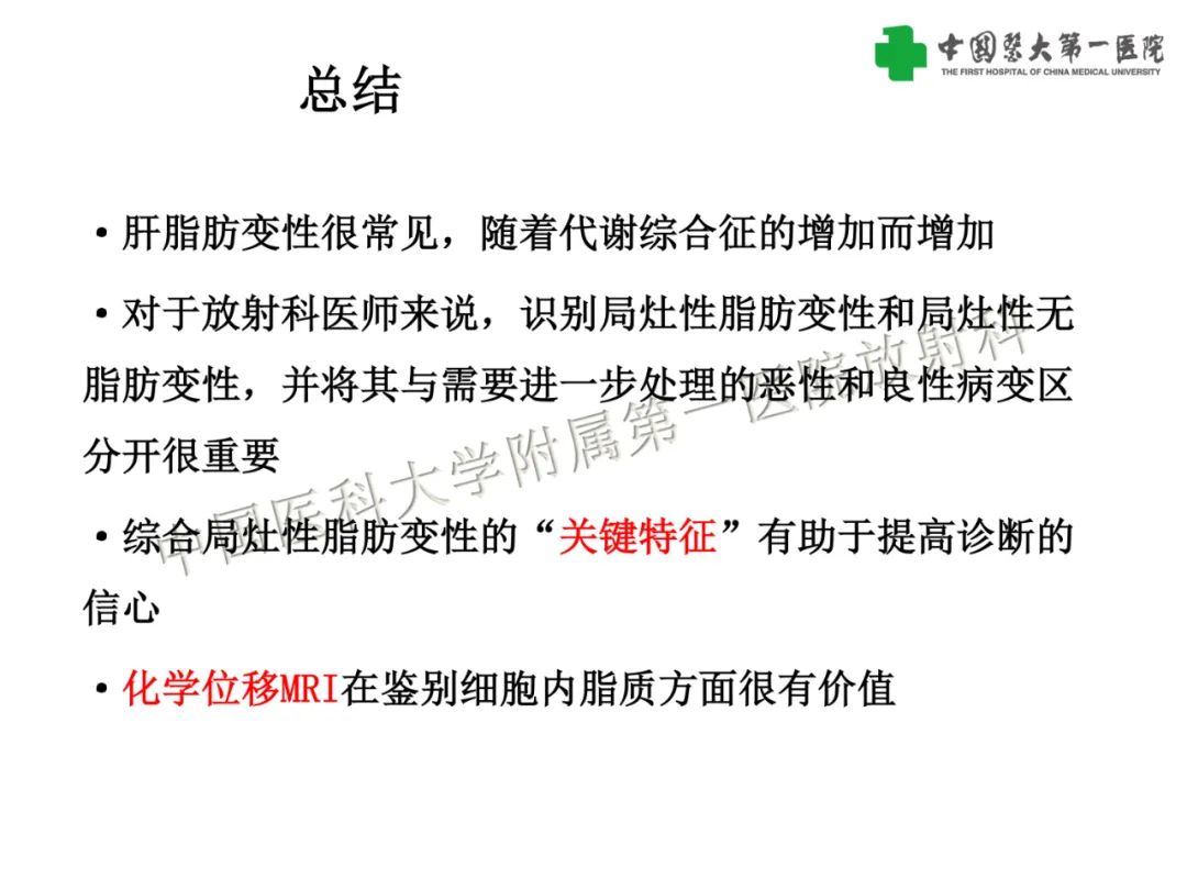 影像PPT - 【PPT】是脂是敌？肝脏良性含脂病变与相似的恶性病变鉴别诊断-30