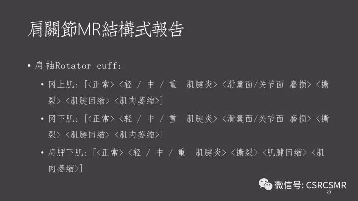 影像PPT - 【PPT】肩关节MRI的结构式评估-29