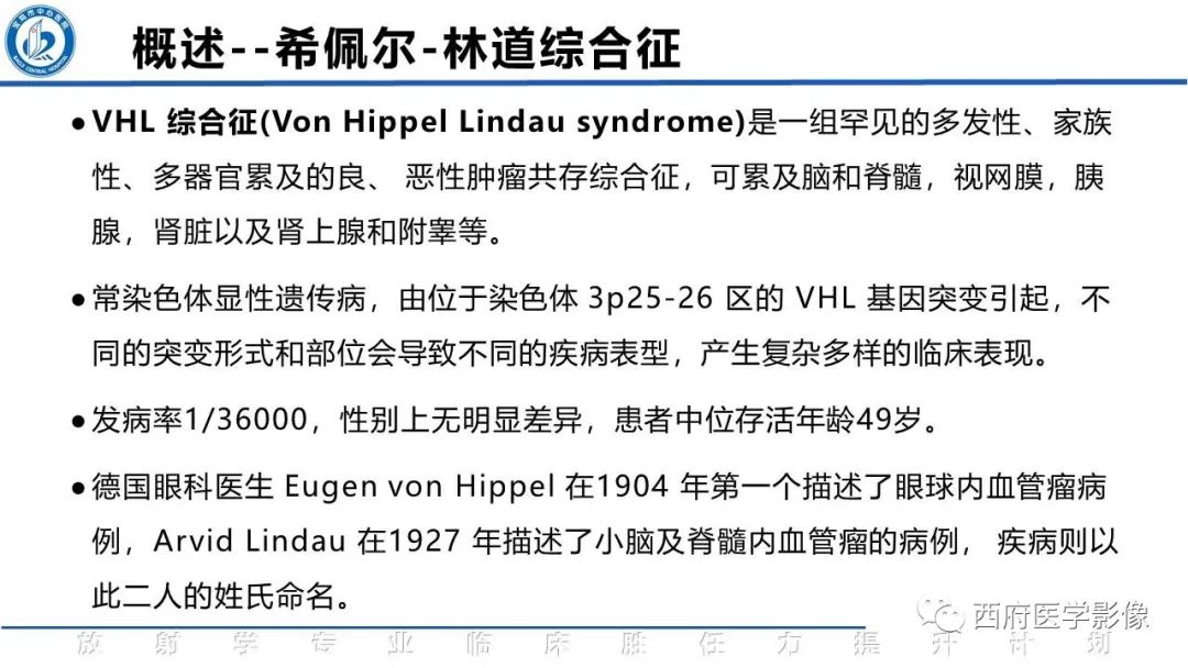 影像PPT - 【PPT】VHL综合征影像诊断-2