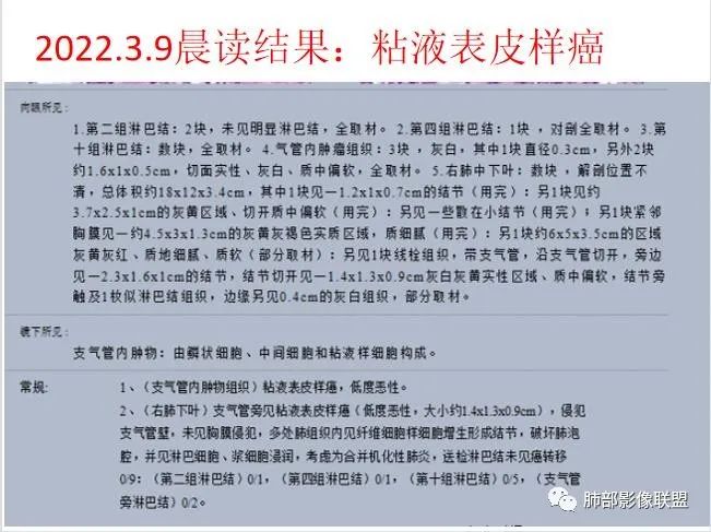 影像PPT - 【病例】以“大片实变影”为表现的粘液表皮样癌-83 影像PPT - 【病例】以“大片实变影”为表现的粘液表皮样癌-83