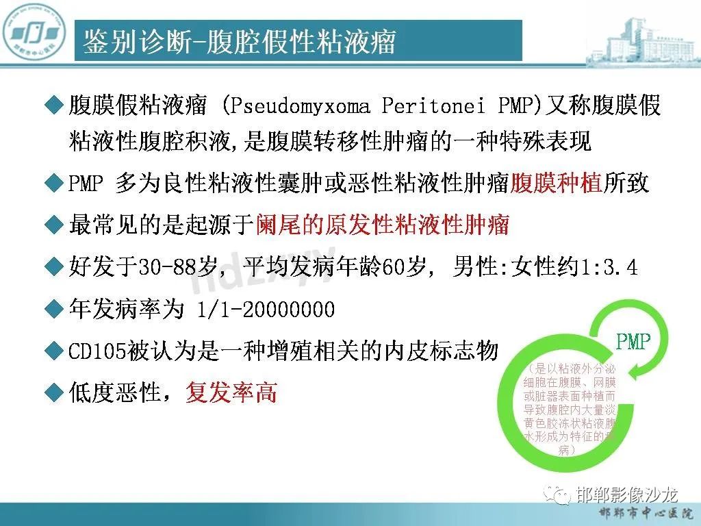 影像PPT - 【PPT】良性多囊性腹膜间皮瘤影像诊断-21