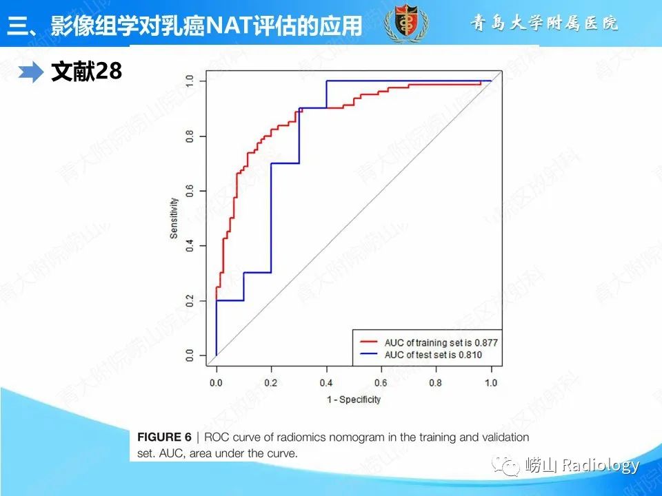 影像PPT - 【PPT】基于影像组学评估乳腺癌新辅助治疗效果-28