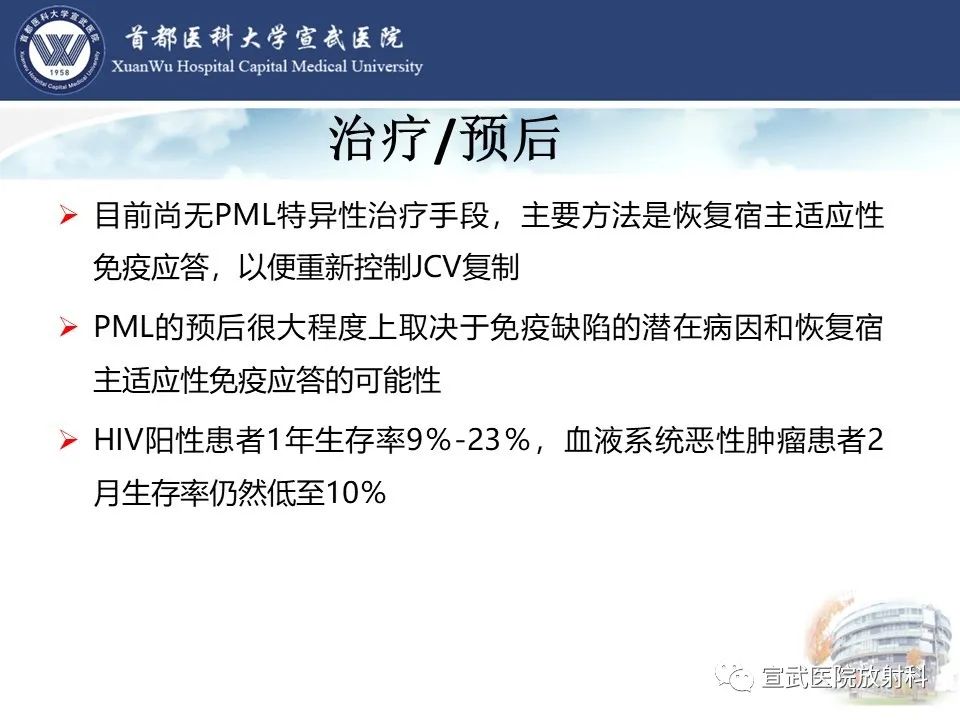 影像PPT - 【病例】进行性多灶性白质脑病1例CT及MR影像表现-24