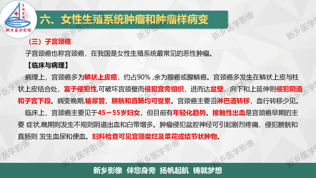 影像PPT - 【PPT】宫颈癌及子宫内膜异位症的影像表现-2