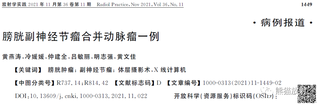 影像PPT - 【病例】膀胱副神经节瘤合并动脉瘤1例CT影像-7 影像PPT - 【病例】膀胱副神经节瘤合并动脉瘤1例CT影像-7