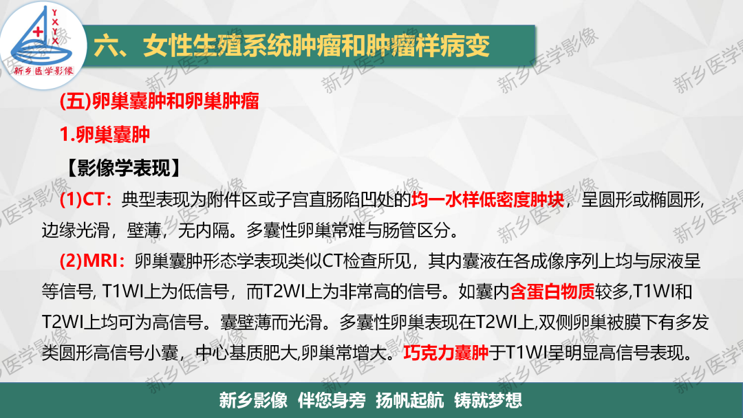 影像PPT - 【PPT】卵巢肿瘤的影像表现-4