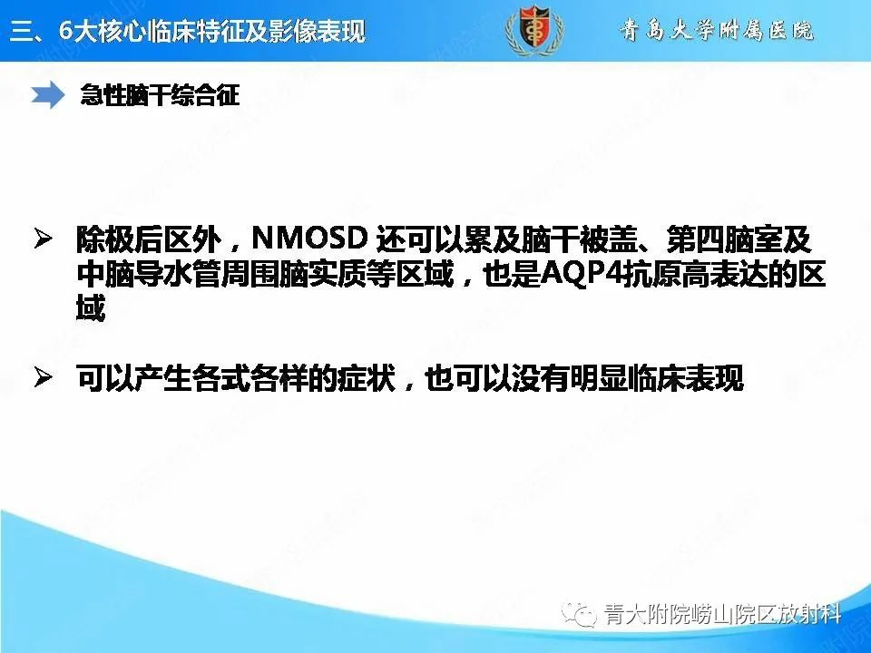 影像PPT - 【PPT】视神经脊髓炎谱系疾病的影像学诊断与鉴别诊断-15