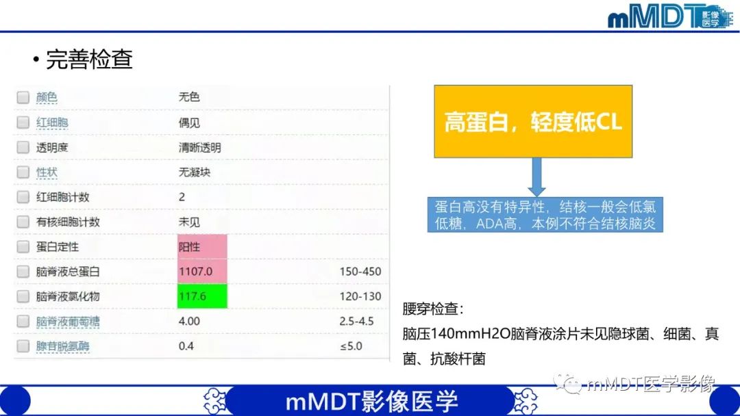 影像PPT - 【PPT】两例脑膜强化的隐球菌及综述-4