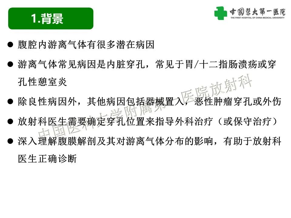 影像PPT - 【PPT】腹腔内游离气体从哪来？如何根据腹膜解剖确定穿孔位置-3