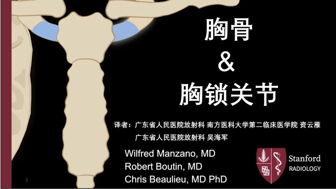 影像PPT - 【PPT】胸骨与胸锁关节-1