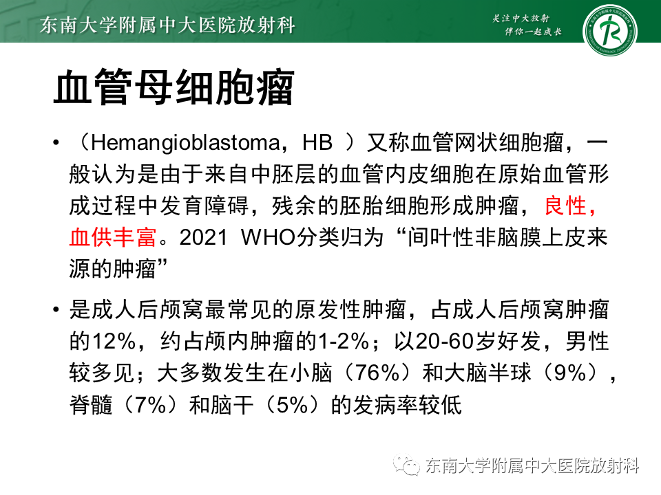 影像PPT - 【PPT】小脑血管母细胞瘤-6