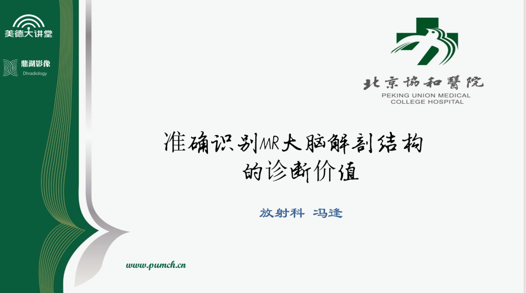 影像PPT - 【PPT】准确识别MR大脑解剖结构的诊断价值-1