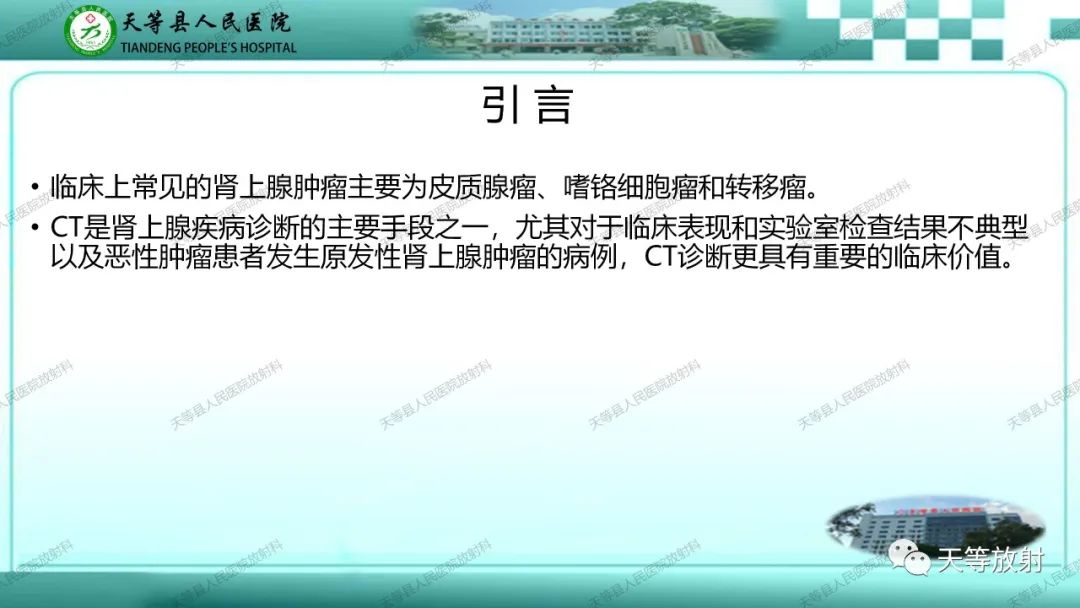 影像PPT - 【PPT】肾上腺常见肿瘤的CT诊断-2