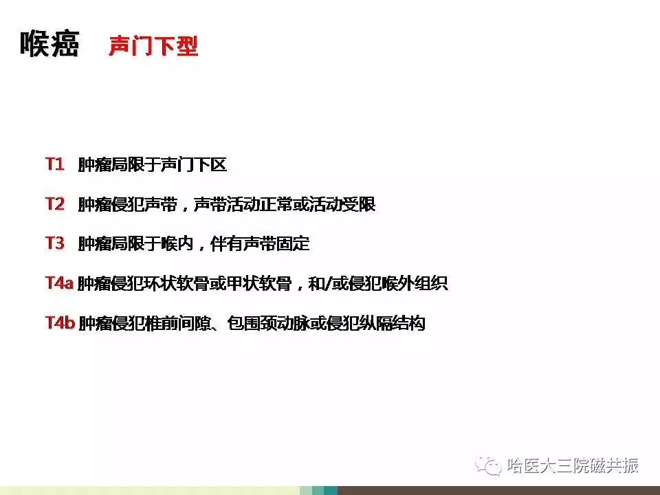 影像PPT - 【PPT】喉癌与磁共振成像-13