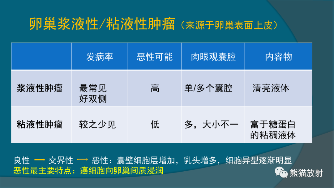 影像PPT - 【PPT】常见卵巢上皮性肿瘤-4