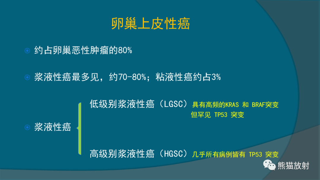 影像PPT - 【PPT】常见卵巢上皮性肿瘤-7
