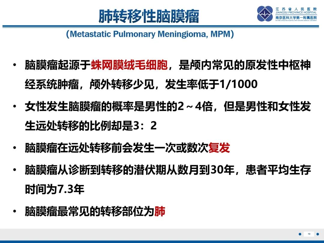 影像PPT - 【PPT】​罕见的肺内脑膜瘤结节—肺转移性脑膜瘤-11