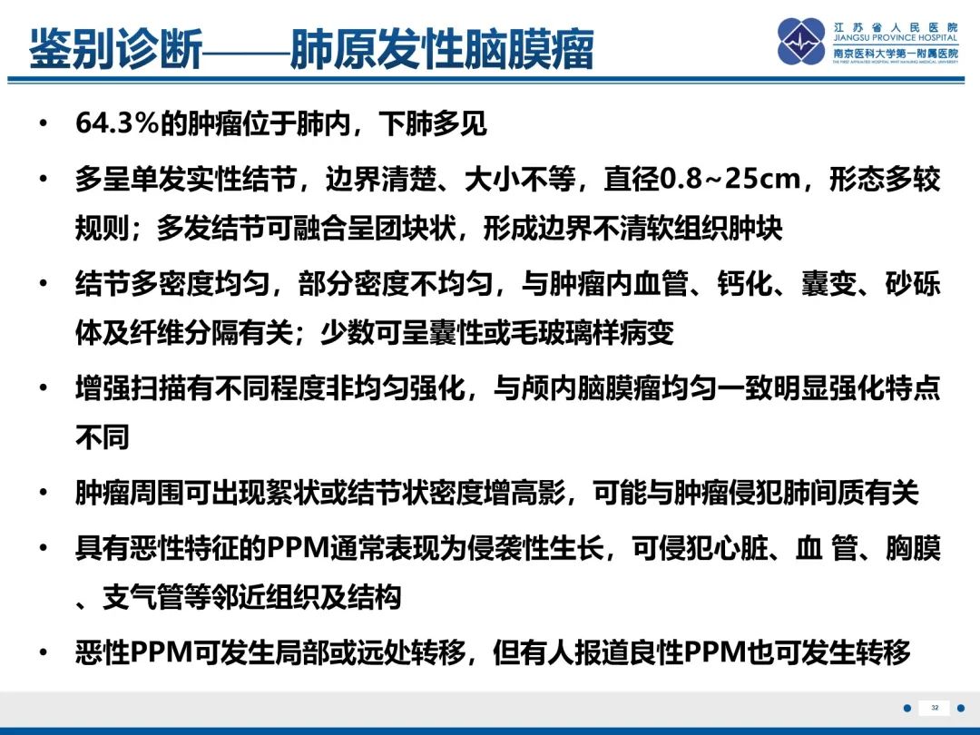 影像PPT - 【PPT】​罕见的肺内脑膜瘤结节—肺转移性脑膜瘤-33