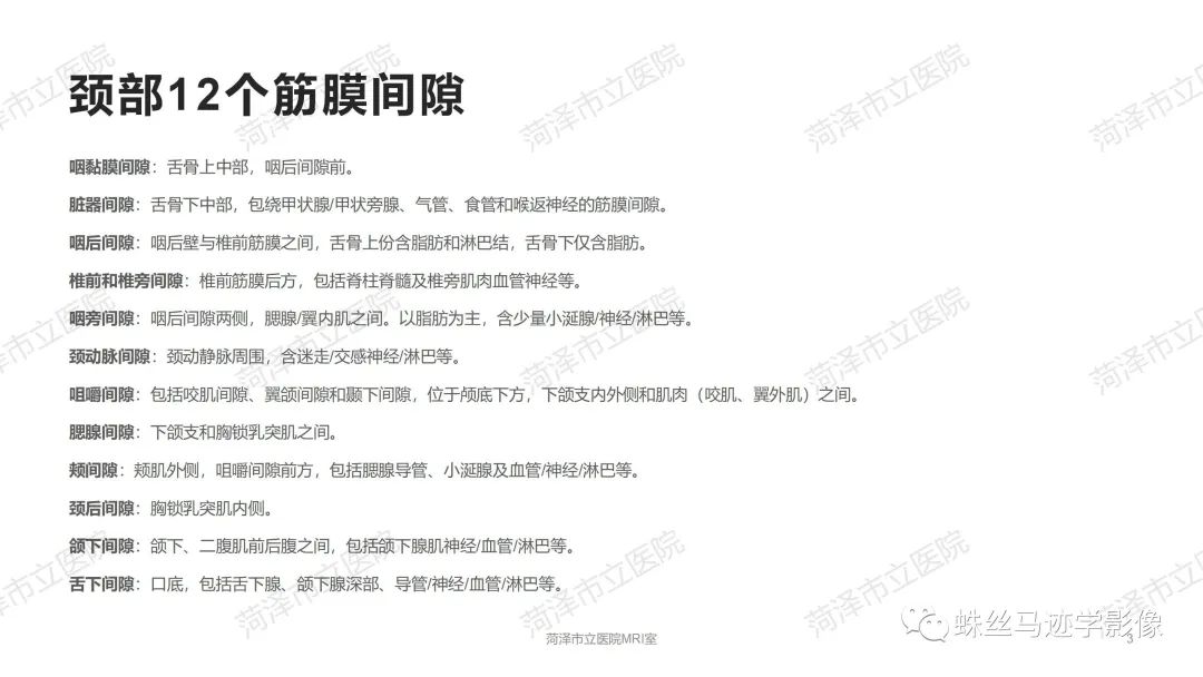 影像PPT - 【PPT】颈部间隙CT和MRI诊断-3