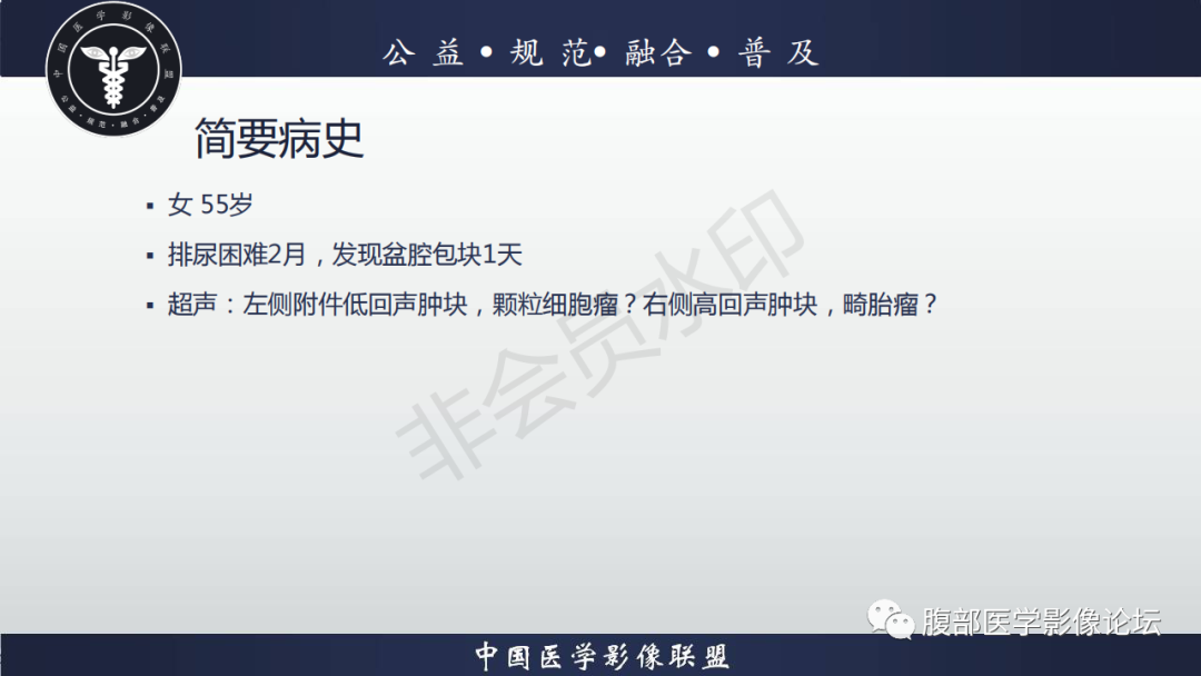 影像PPT - 【病例】盆腔腹膜后去分化脂肪肉瘤1例MR-2
