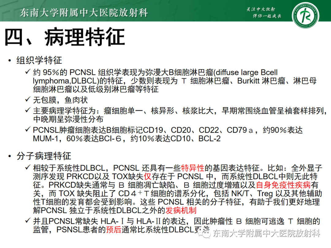 影像PPT - 【PPT】原发性中枢神经系统淋巴瘤的影像学表现-12