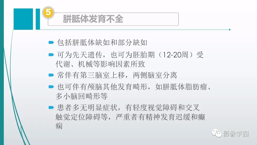 影像PPT - 【PPT】颅脑先天性畸形及发育异常的影像诊断-21