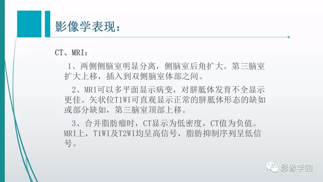 影像PPT - 【PPT】颅脑先天性畸形及发育异常的影像诊断-22
