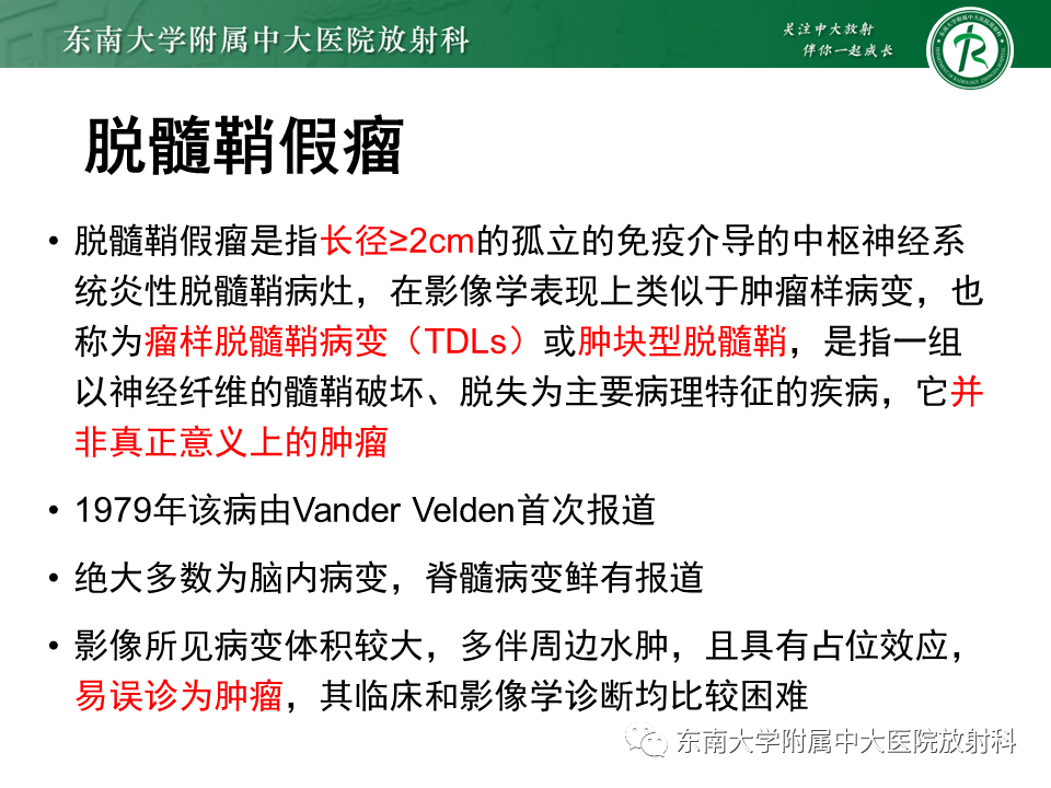 影像PPT - 【PPT】2022.07.08 神经系统疾病——脱髓鞘假瘤-17 影像PPT - 【PPT】2022.07.08 神经系统疾病——脱髓鞘假瘤-17