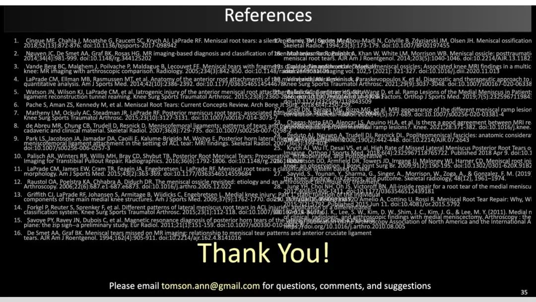 影像PPT - 【PPT】半月板根部,Ramp区,修复,及其后遗症-23 影像PPT - 【PPT】半月板根部,Ramp区,修复,及其后遗症-23