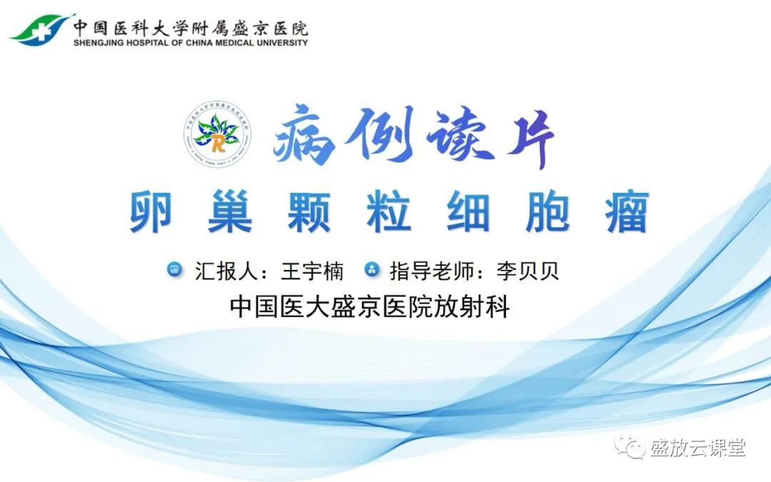 影像PPT - 【PPT】卵巢颗粒细胞瘤-10