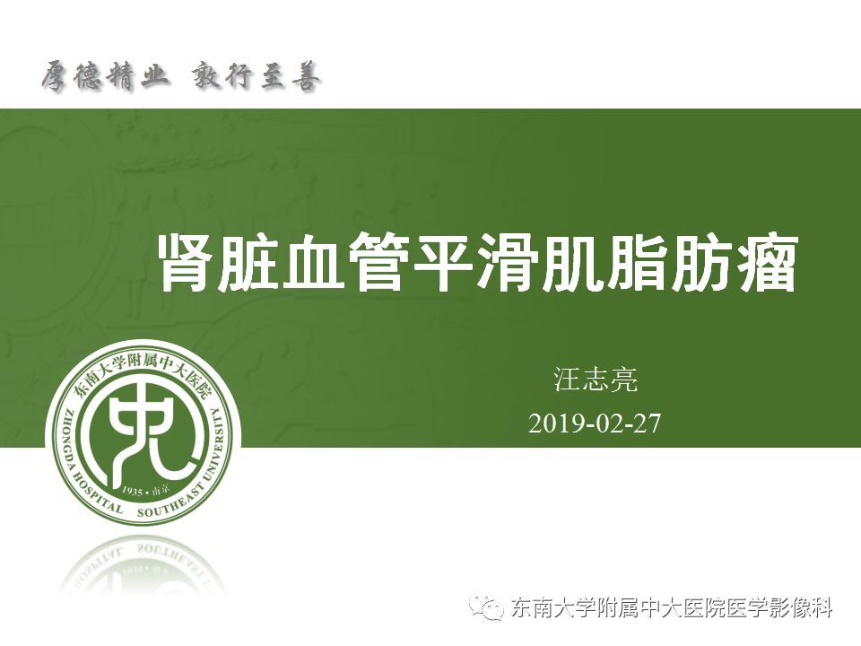影像PPT - 【病例】肾脏血管平滑肌脂肪瘤AML一例CT-10