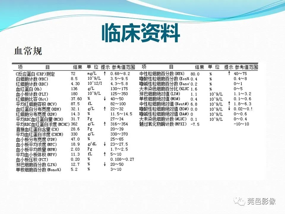 影像PPT - 【PPT】大网膜梗死的CT诊断-4