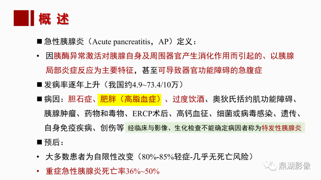 影像PPT - 【PPT】基于修订版亚特兰大急性胰腺炎分类的诊断、临床影像评估及治疗-8