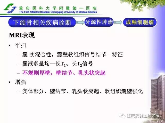 影像PPT - 【PPT】下颌骨解剖及相关疾病影像诊断-64