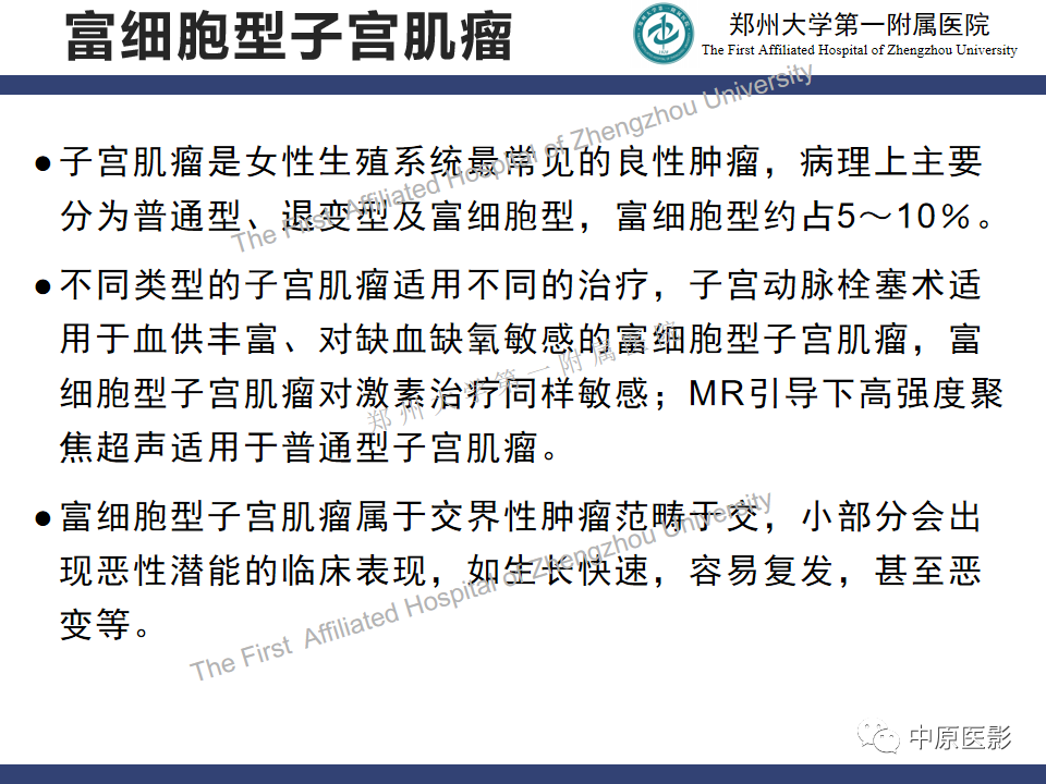 影像PPT - 【病例】富细胞型子宫肌瘤1例MR影像-14