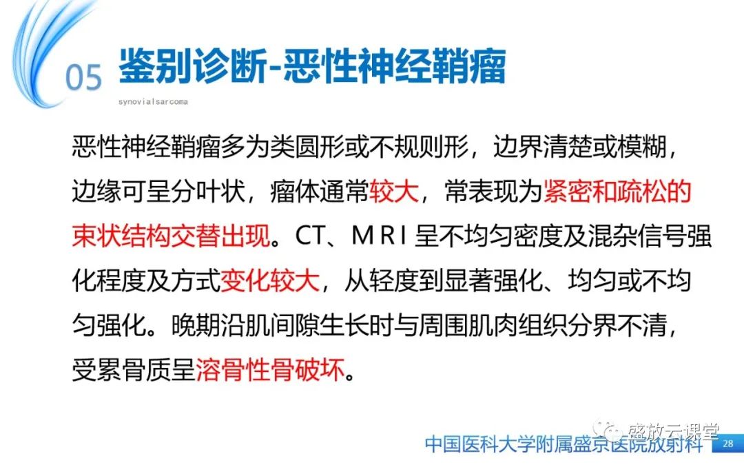 影像PPT - 【PPT】滑膜肉瘤-27