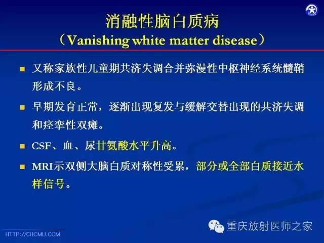 影像PPT - 【PPT】脑白质髓鞘化及相关疾病的MRI表现-28