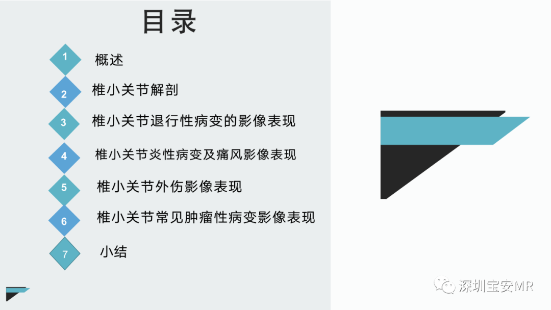 影像PPT - 【PPT】椎小关节常见病变的影像表现-2