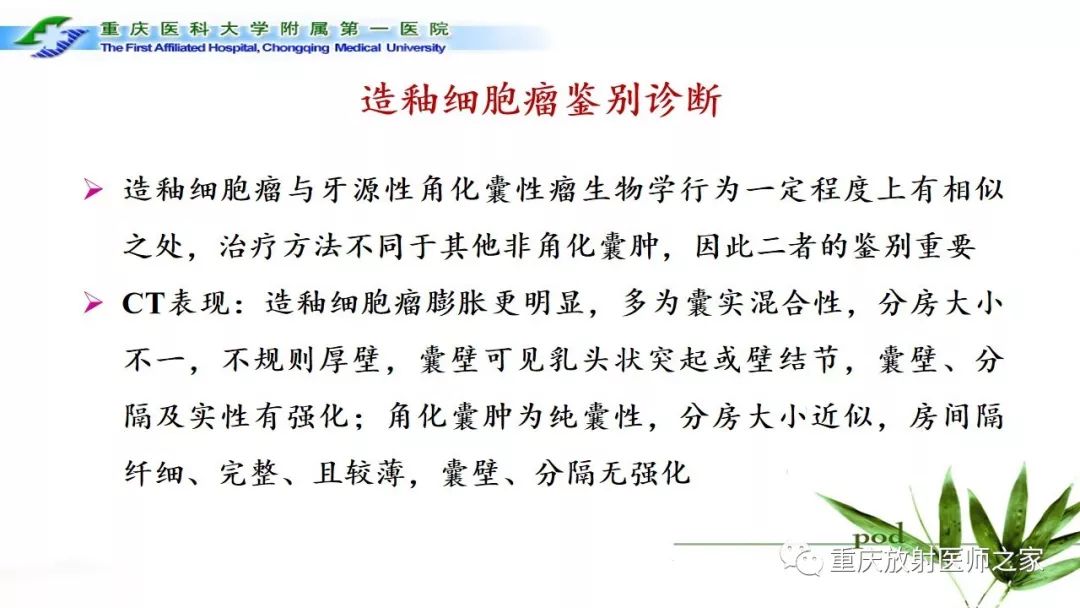 影像PPT - 【PPT】颌骨常见肿瘤及肿瘤样病变的CT诊断及鉴别诊断-32