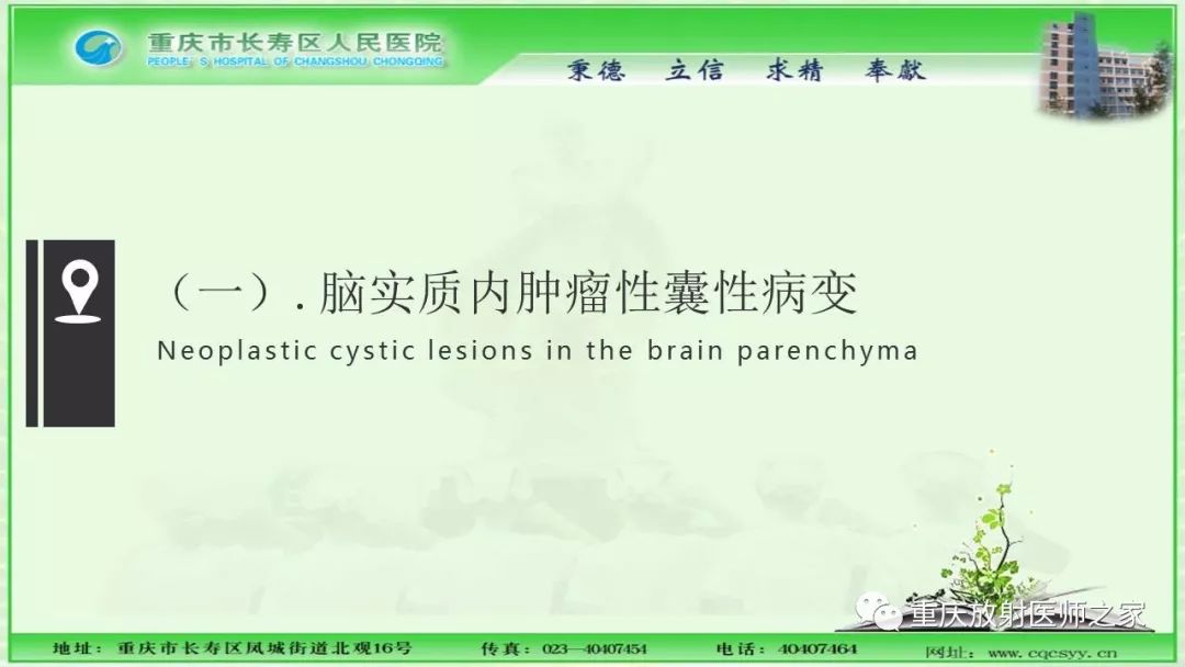 影像PPT - 【PPT】脑实质内囊性病变的MR诊断-9