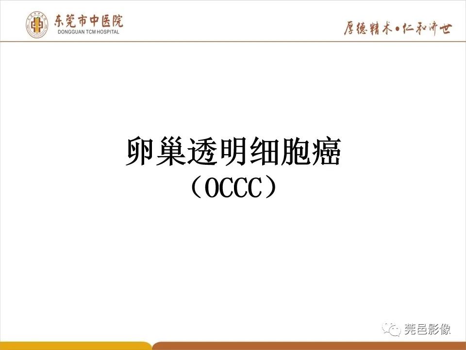 影像PPT - 【PPT】卵巢透明细胞癌CT/MRI诊断及鉴别诊断-14
