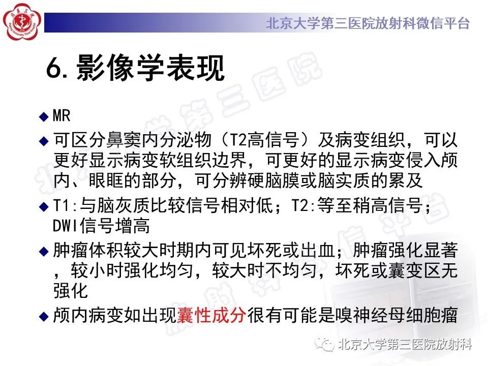 影像PPT - 【PPT】嗅神经母细胞瘤-21
