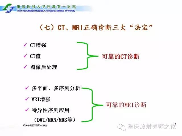 影像PPT - 【PPT】CT、MRI诊断原则与报告规范-1