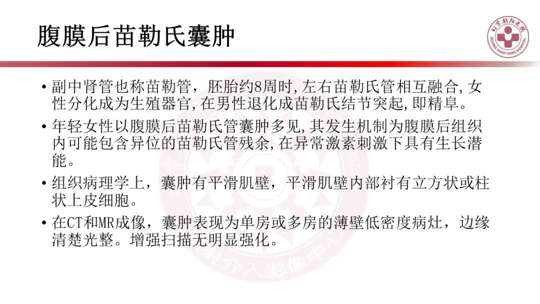 影像PPT - 【PPT】腹膜后囊性肿物-3